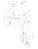 Page F Diagram and Parts List for 13AX605G755 2006 Yard Man Lawn Tractor